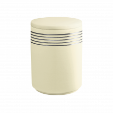 AQUA NOVA Urne sandbeige silber
