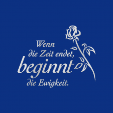 BEGINN-B Spruch silber