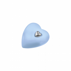 HERZ Memory atlantikblau silber