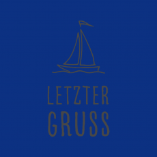 LETZTER GRUSS Dekor anthrazit