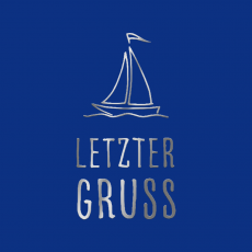LETZTER GRUSS Dekor silber