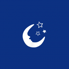 MOND Dekor weiss