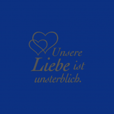 UNSTERBLICH-B Spruch anthrazit