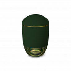 WAVE Urne jade gold