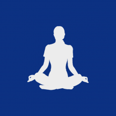 YOGA Dekor lichtgrau