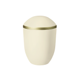 PURE Urne sandbeige gold